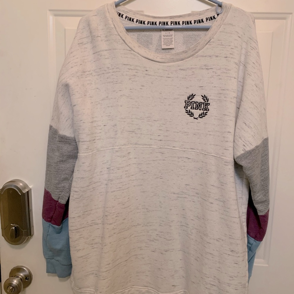 Pink multi colt sweatshirt